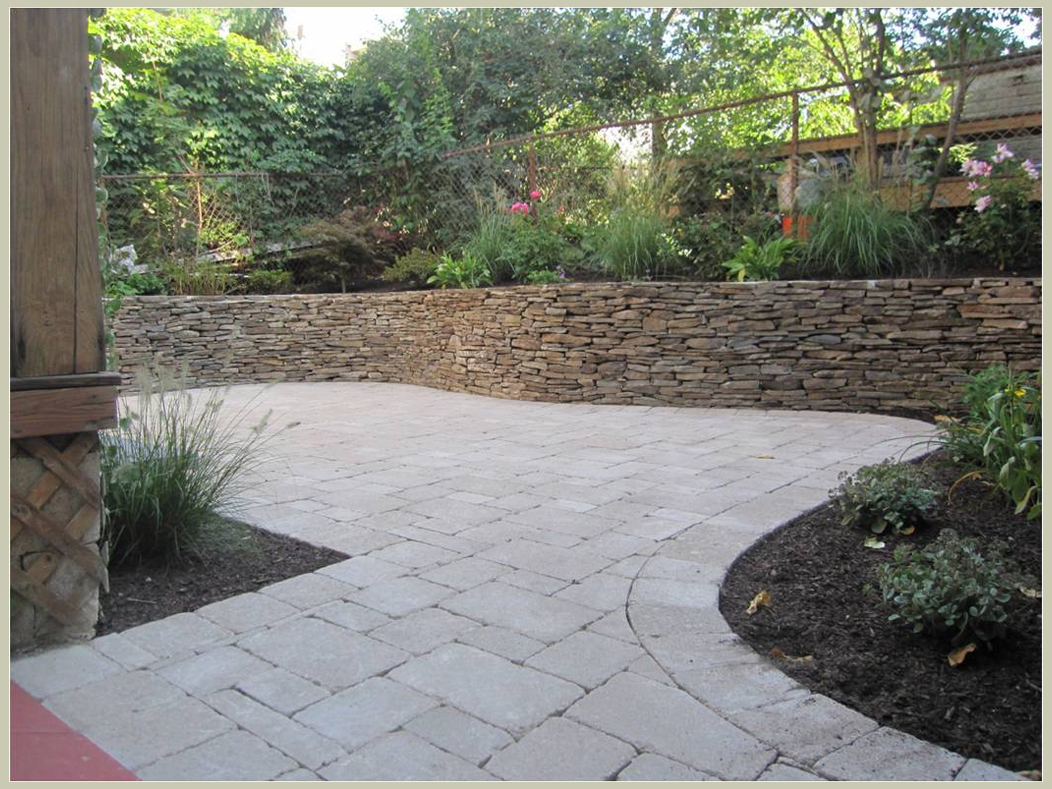 Front Yard Hardscape Design