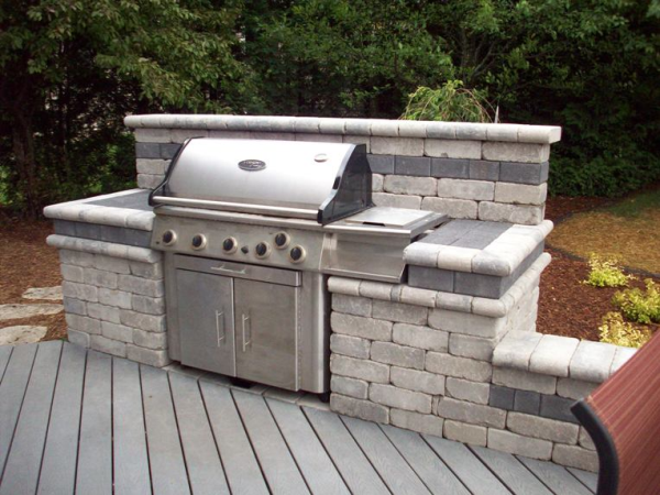 Building A Beautiful Bbq Area With Stone, Stone Outdoor Grill